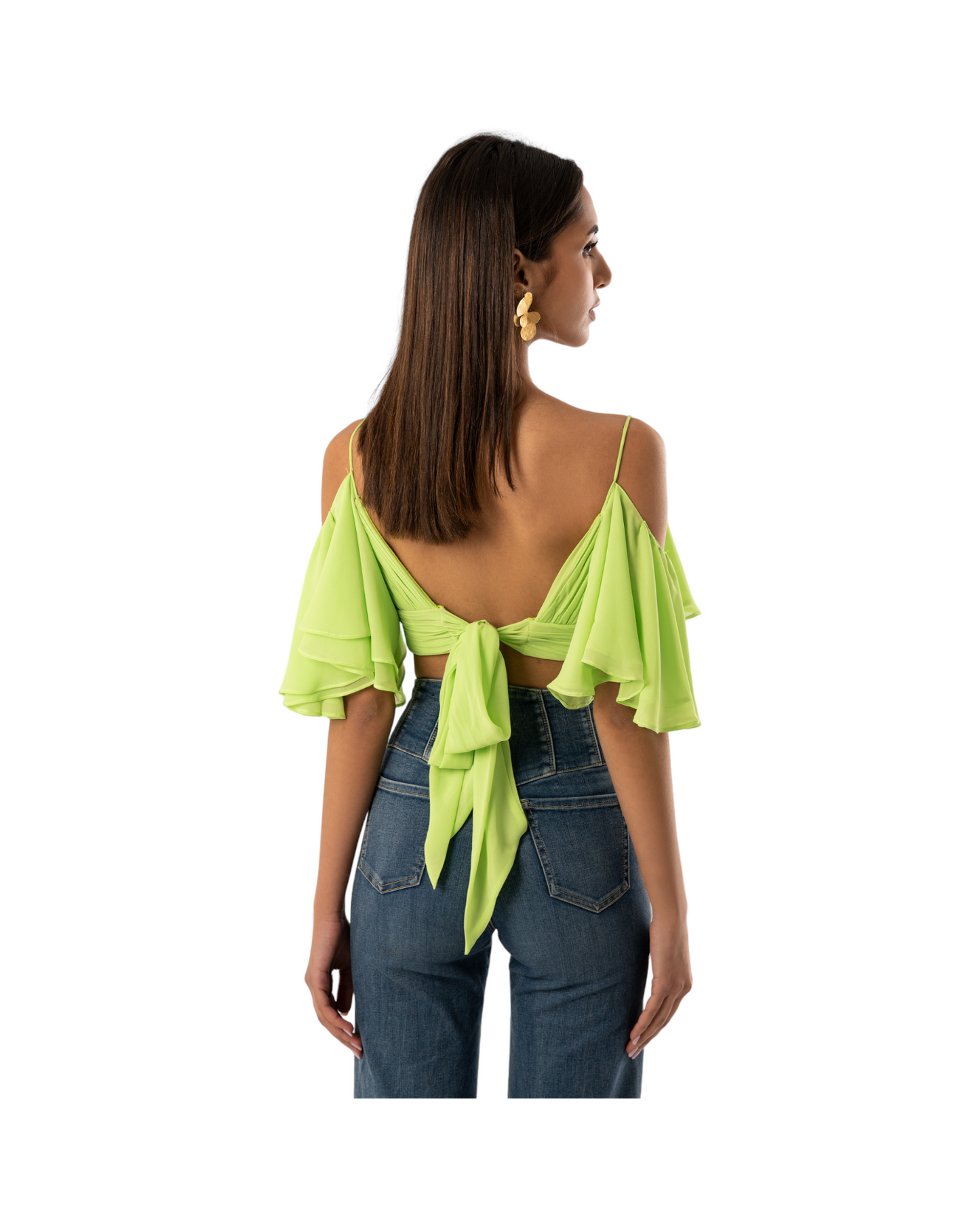 Fatale by Angie Thalea Lemon Green Dress