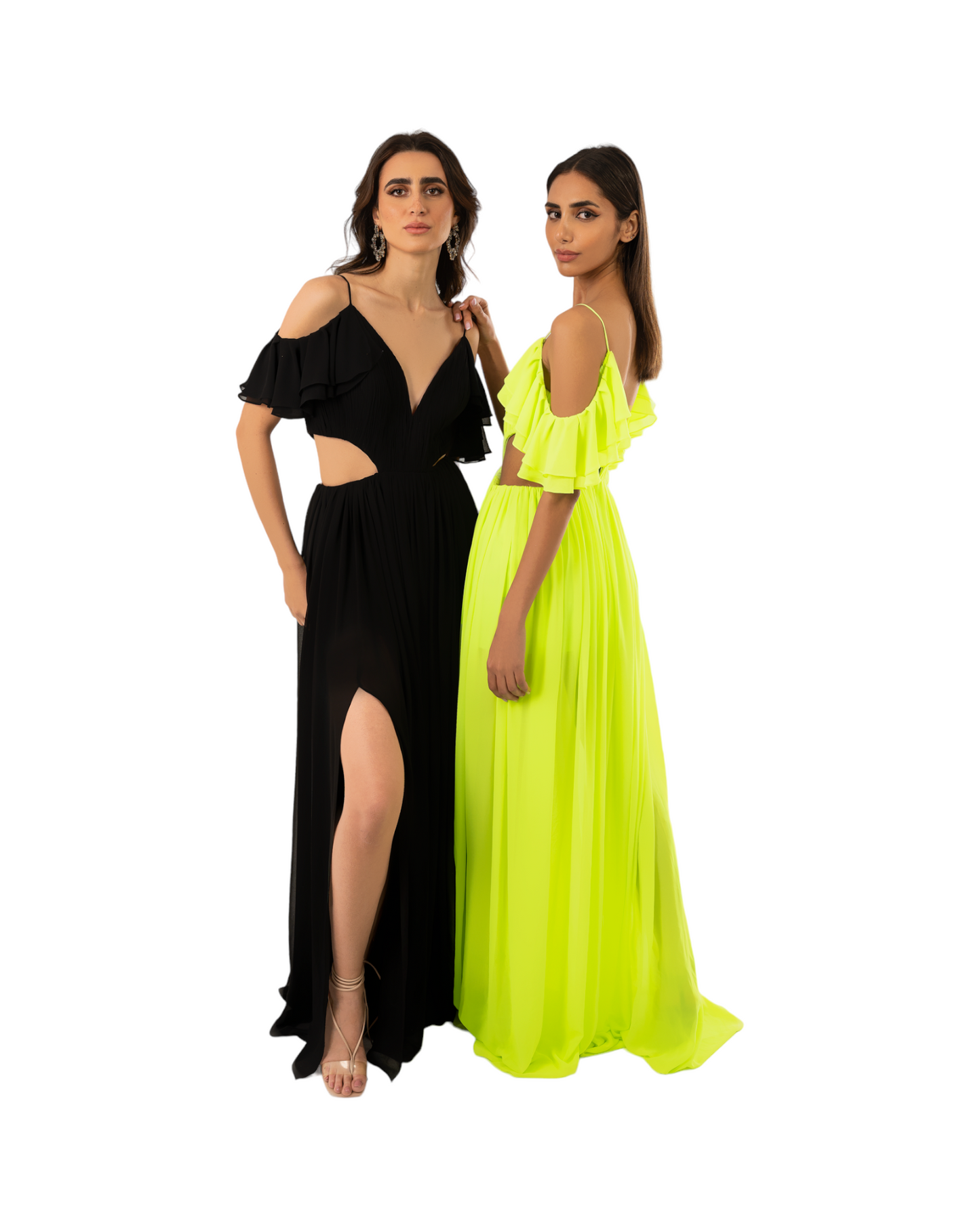 Fatale by Angie Melissae Neon Yellow Dress