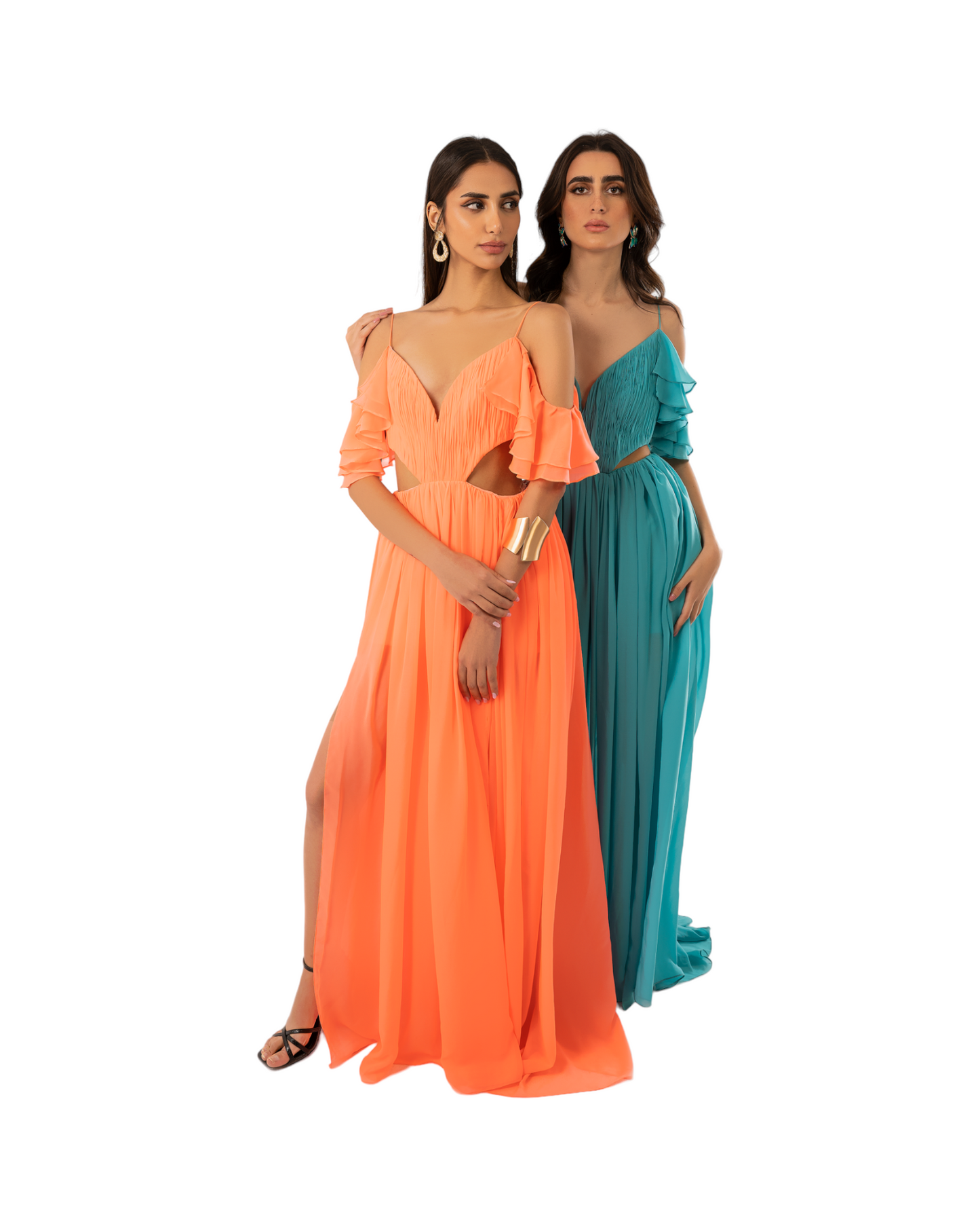 Fatale by Angie Melissae Turquoise Dress