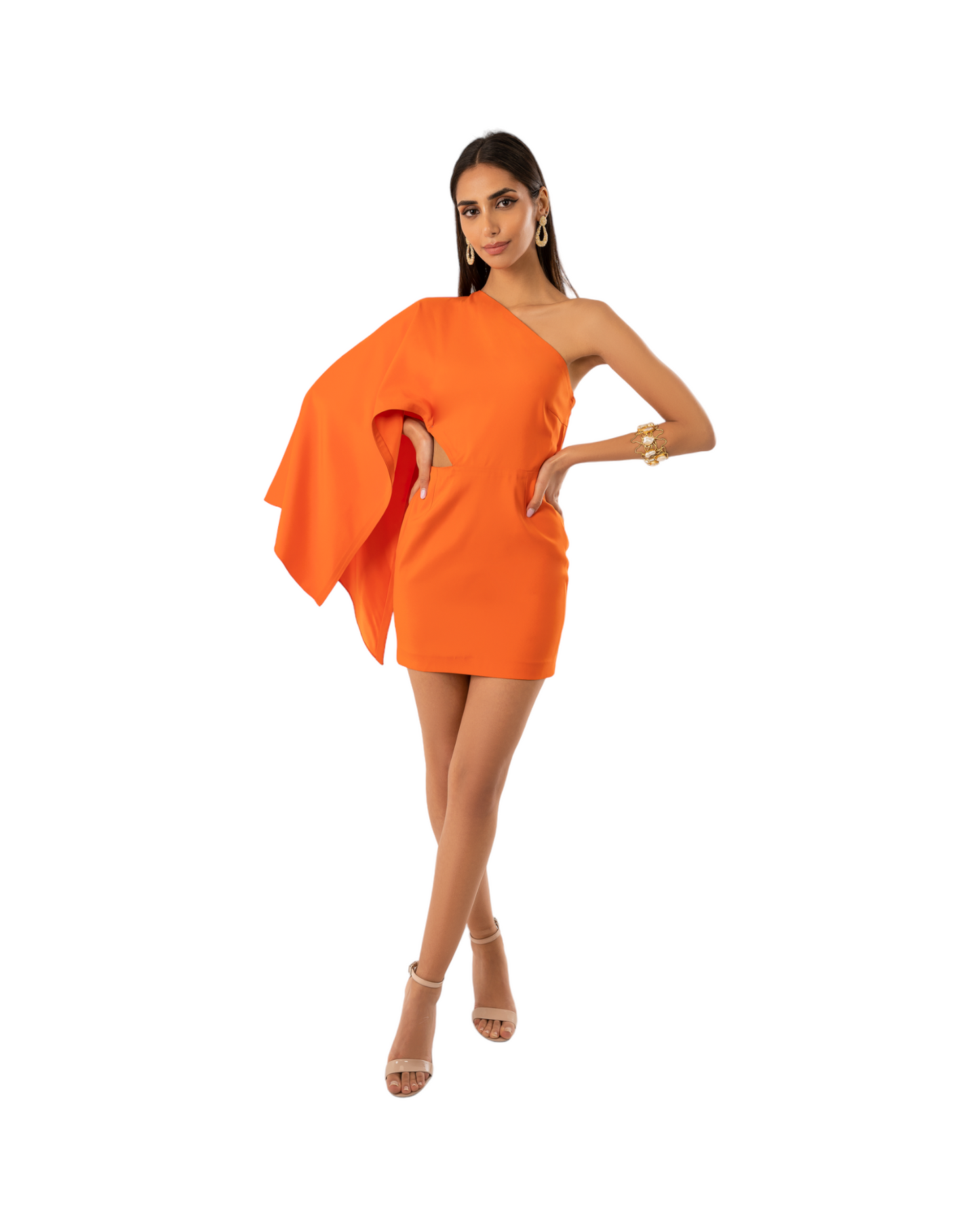 Fatale by Angie Orange Creusea Dress