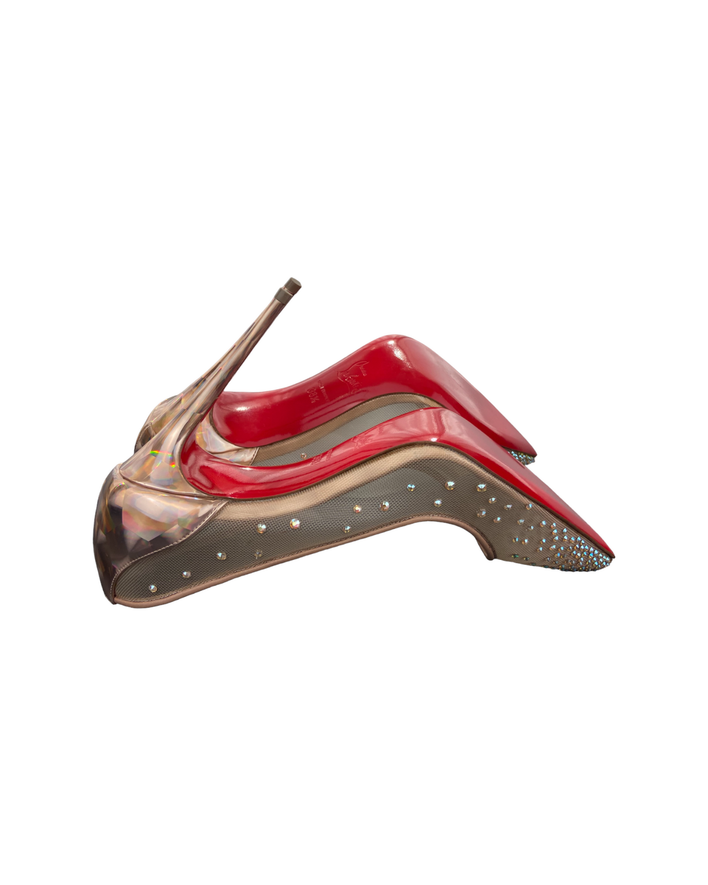 Christian Loboutin Follies Strass 100 Pumps