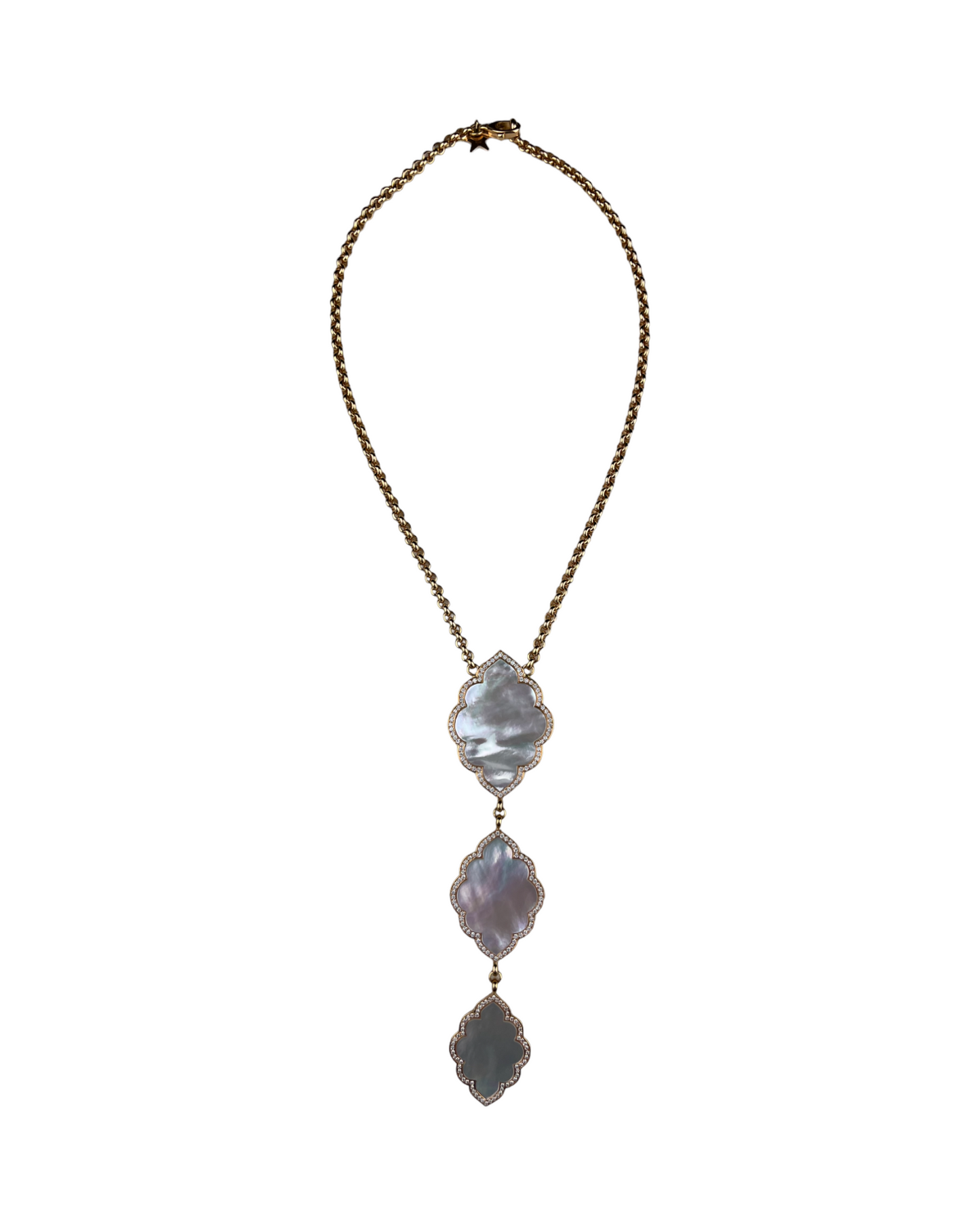 Mother of Pearl Gold Necklace