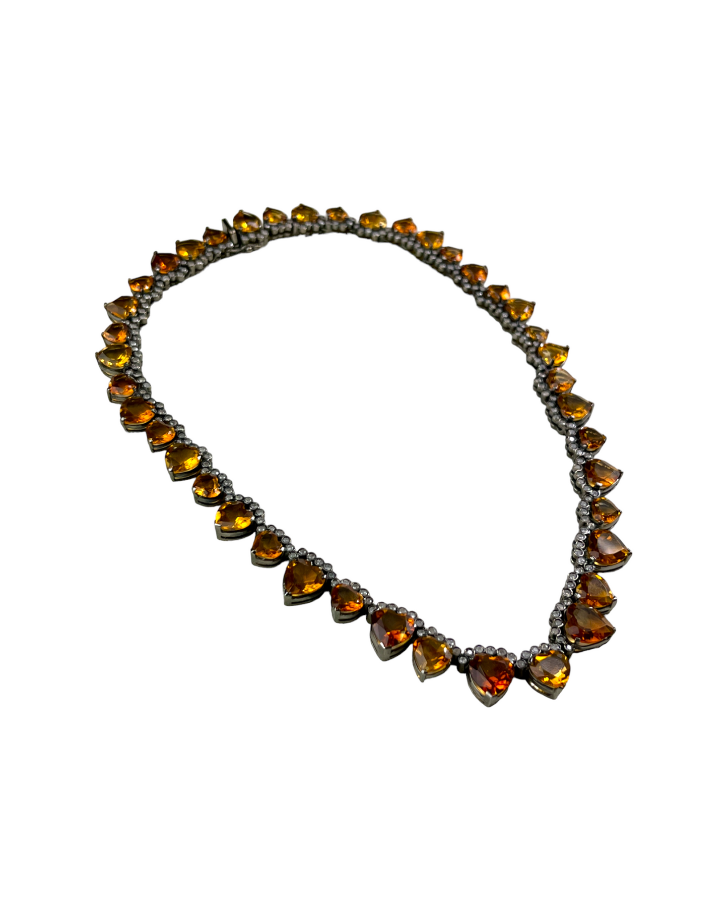 Namazte Maharaja Necklace Citrine and Diamonds