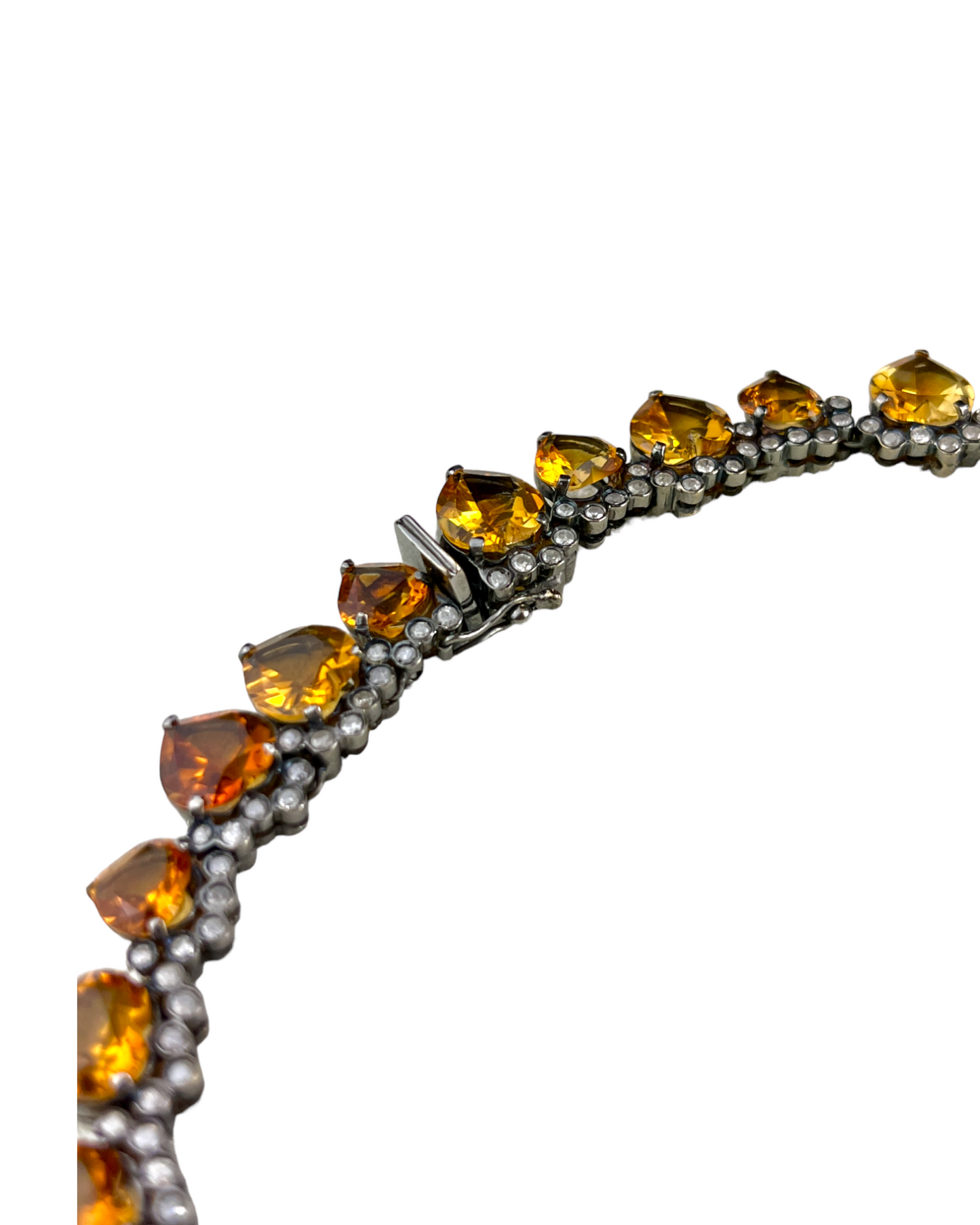 Namazte Maharaja Necklace Citrine and Diamonds