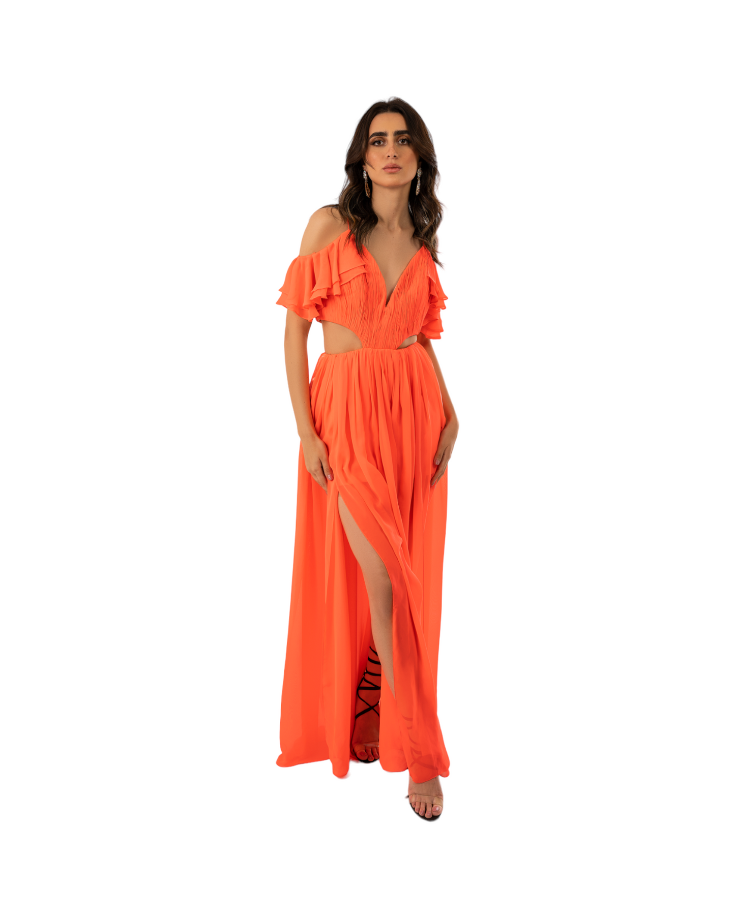 Fatale by Angie Melissae Coral Dress