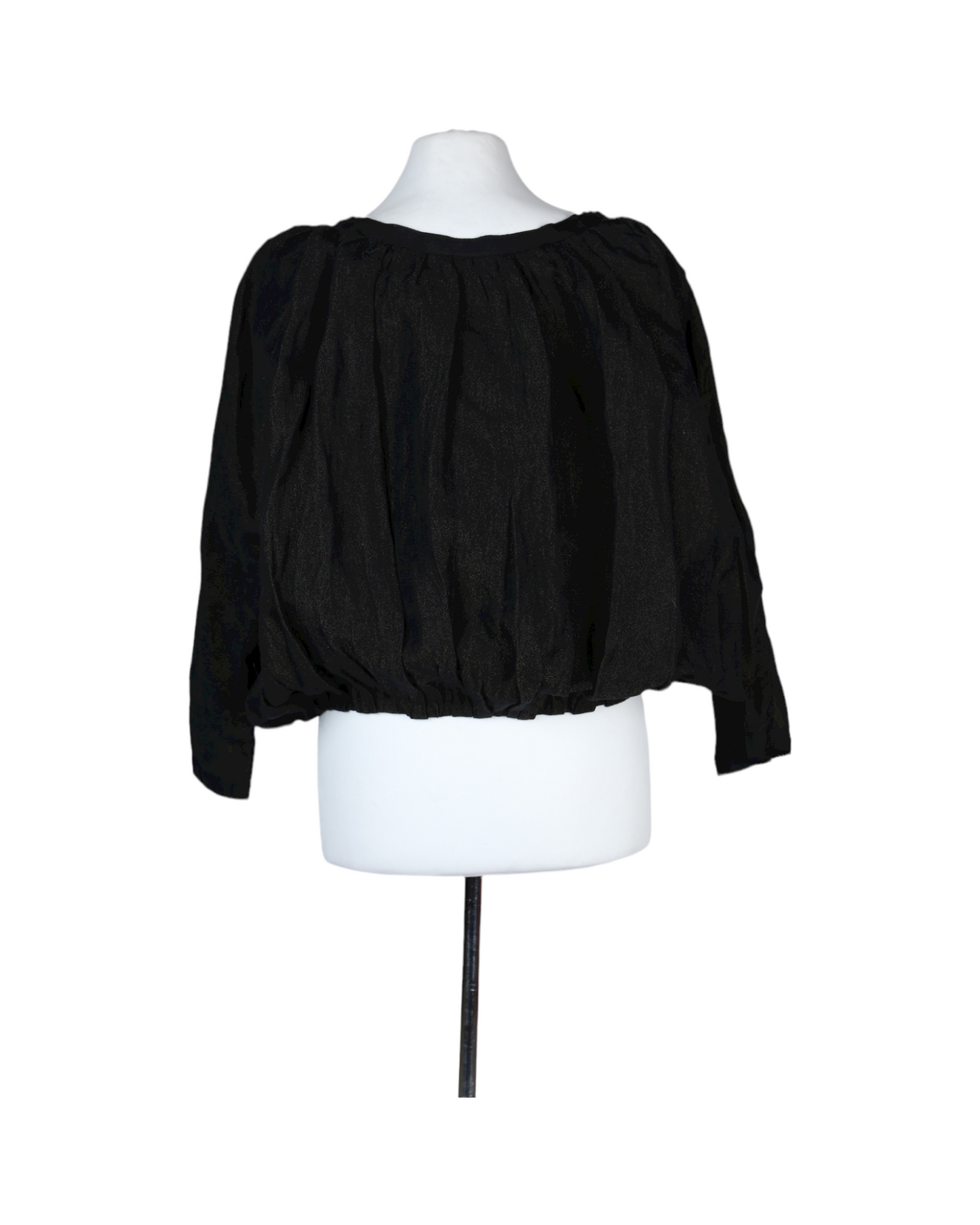 Lanvin Black and gold blouse