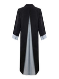 Creep Black Tailored Abaya