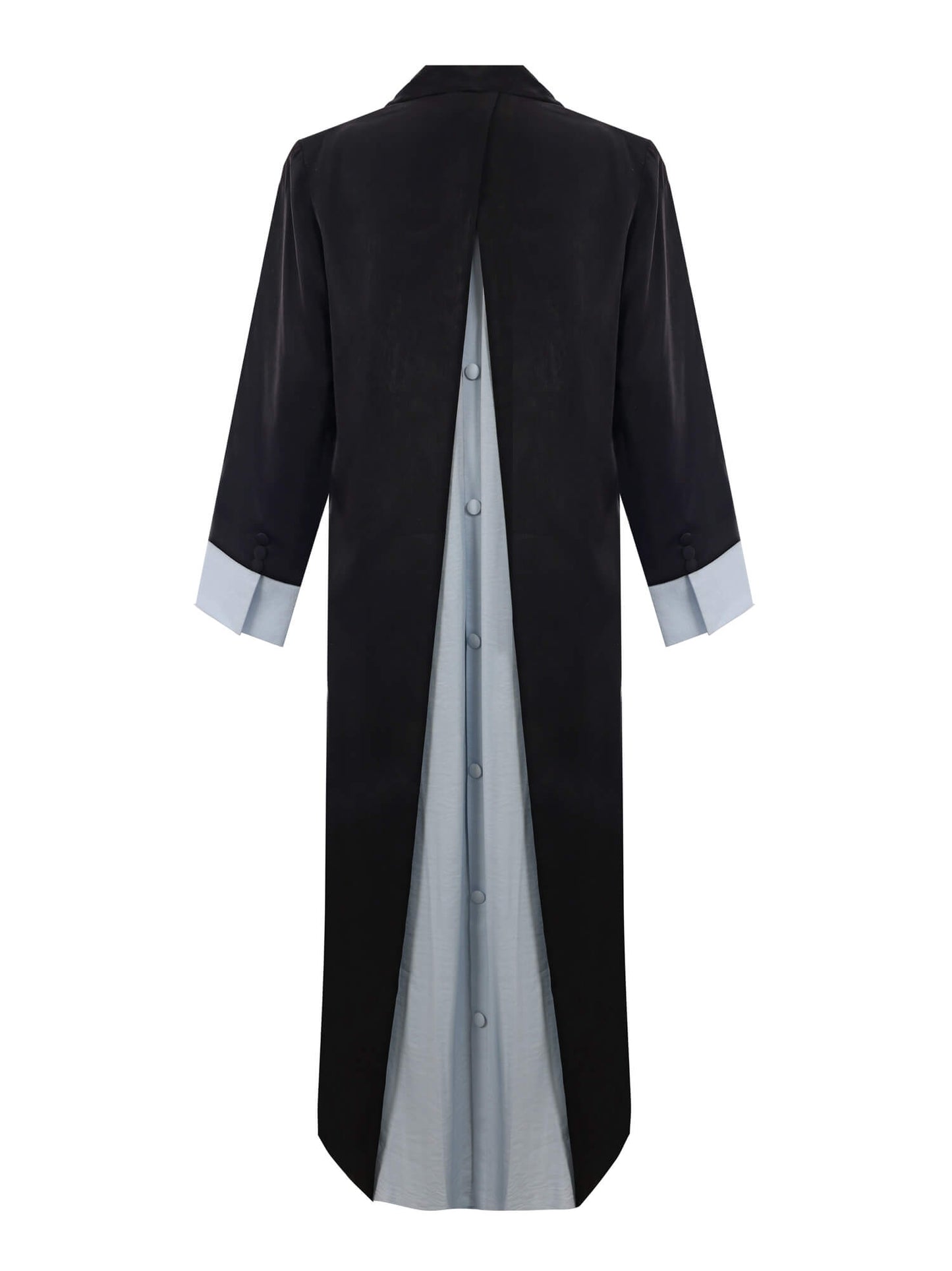 Creep Black Tailored Abaya