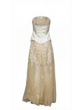 La Soleia Gown – Crepe Satin & Layered Chiffon