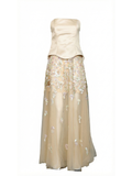 La Soleia Gown – Crepe Satin & Layered Chiffon