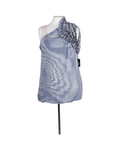 Robert Rodriguez Blue And White Blouse