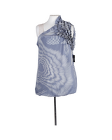 Robert Rodriguez Blue And White Blouse