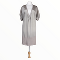 Patrizia Pepe Silver Midi Summer Dress
