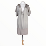 Patrizia Pepe Silver Midi Summer Dress