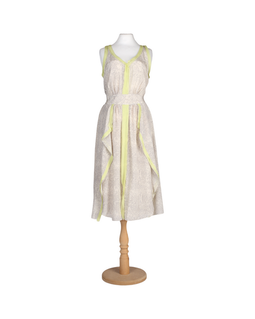 Rebecca Taylor Python Silk Dress