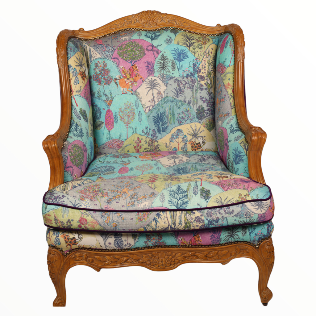 Printed Arm Chair