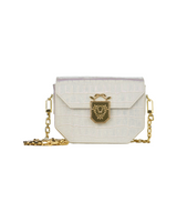 Rania Manasra White Nayya Belt Bag