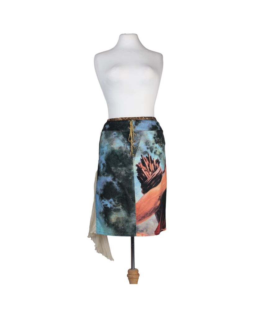 Voyage passion Printed skirt