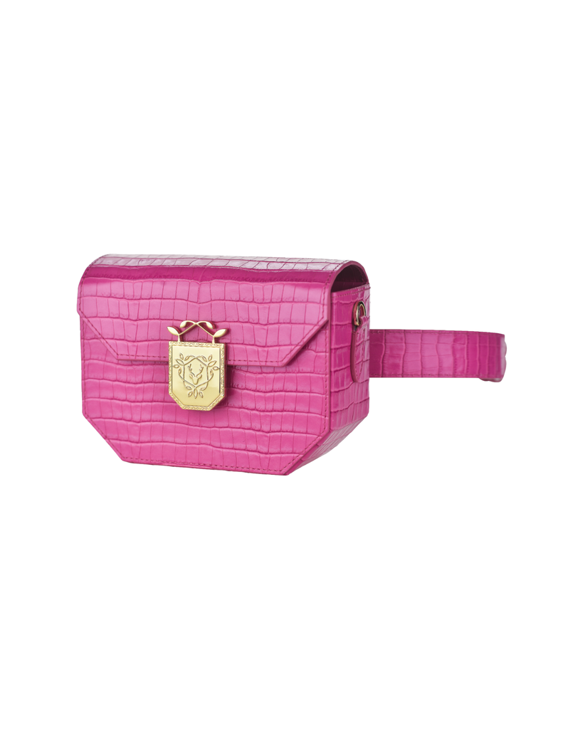 Rania Manasra Pink Nayya Belt Bag