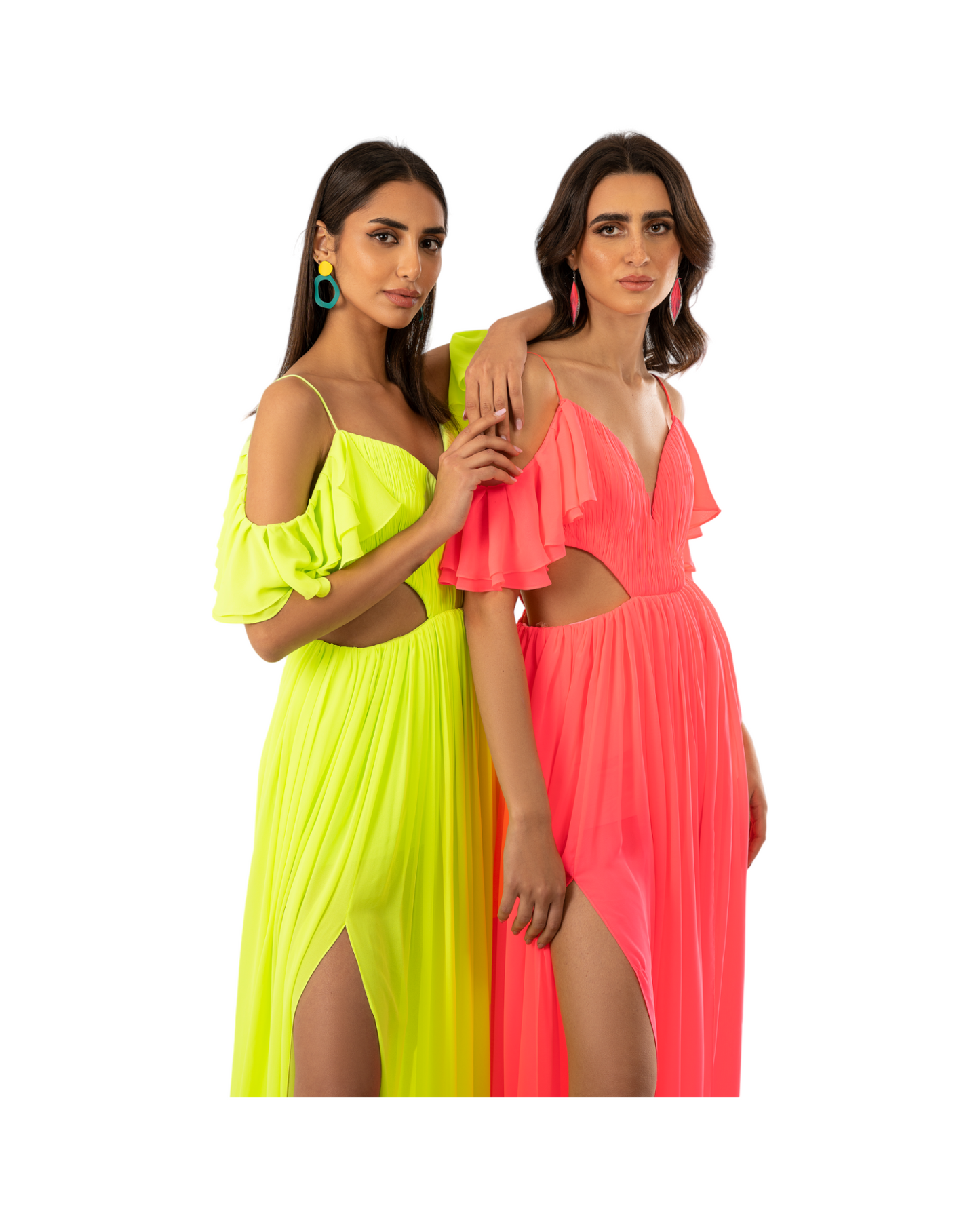 Fatale by Angie Melissae Neon Yellow Dress