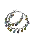 Gems & Diamonds Round Earrings