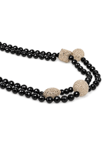 Black necklace