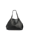 Bottega Veneta black woven tote — detail 1