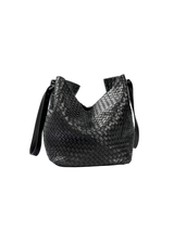 Bottega Veneta black woven tote — detail 9