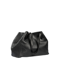 Bottega Veneta black woven tote — detail 10