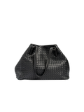 Bottega Veneta black woven tote — detail 11