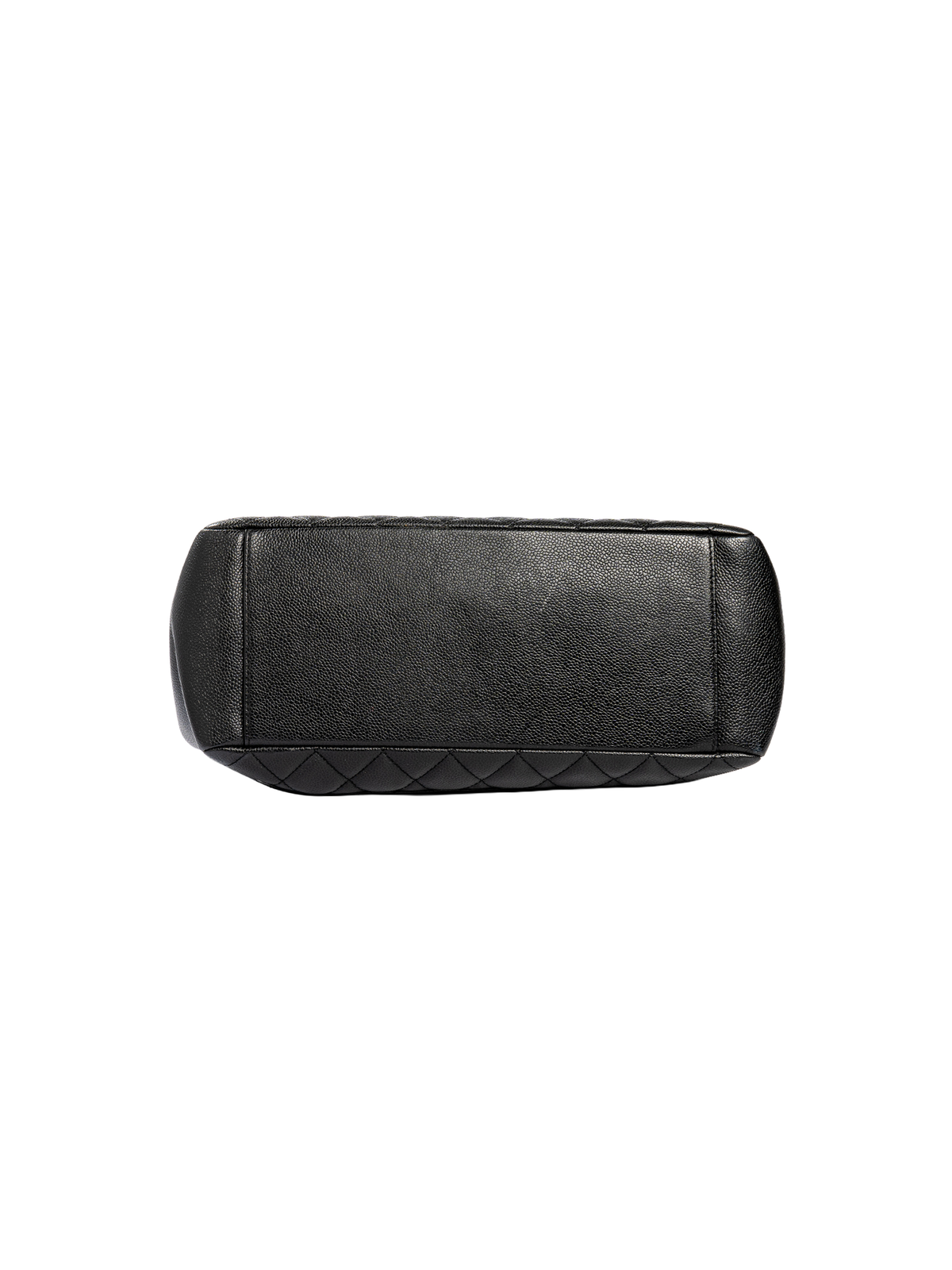 Chanel Black Quilted Zip-Top Chain Shoulder Bag — detail 8