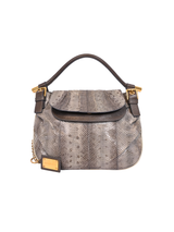 Dolce & Gabbana Python Leather Shoulder Bag