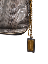 Dolce & Gabbana Python Leather Shoulder Bag