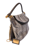 Dolce & Gabbana Python Leather Shoulder Bag