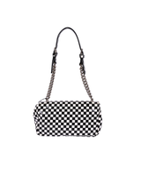 Dolce & Gabbana Checkered Leather Shoulder Bag