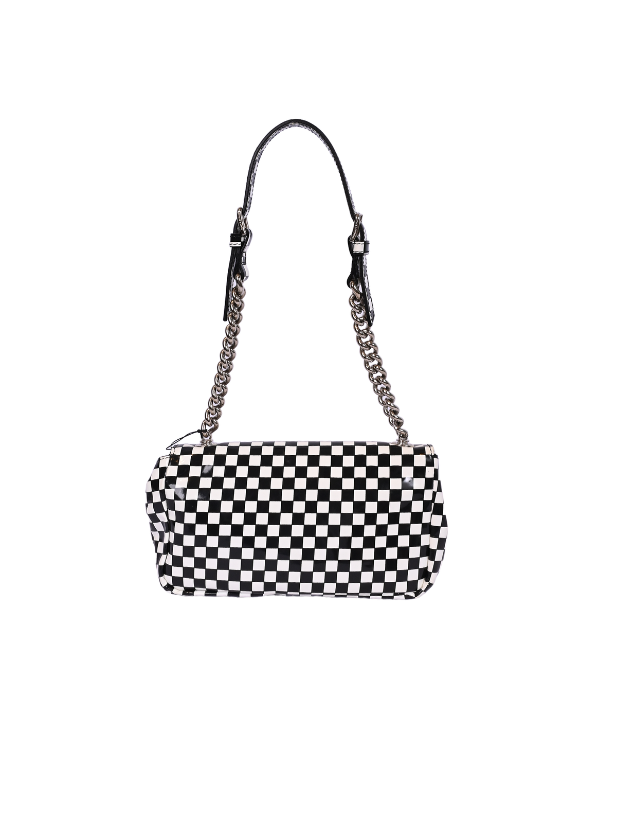 Dolce & Gabbana Checkered Leather Shoulder Bag
