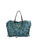 Valentino Peacock Feather Shoulder Bag
