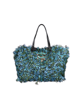 Valentino Peacock Feather Shoulder Bag