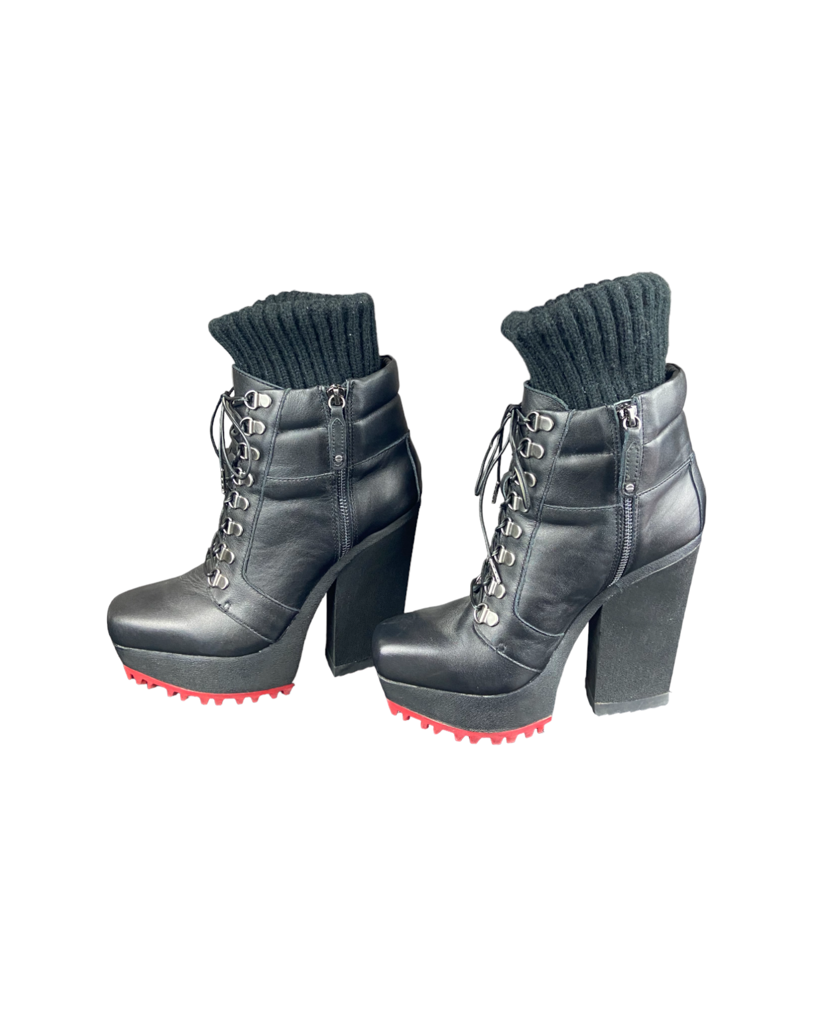 Alice Olivia Nikki Platform Hiking Boots