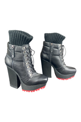 Alice Olivia Nikki Platform Hiking Boots