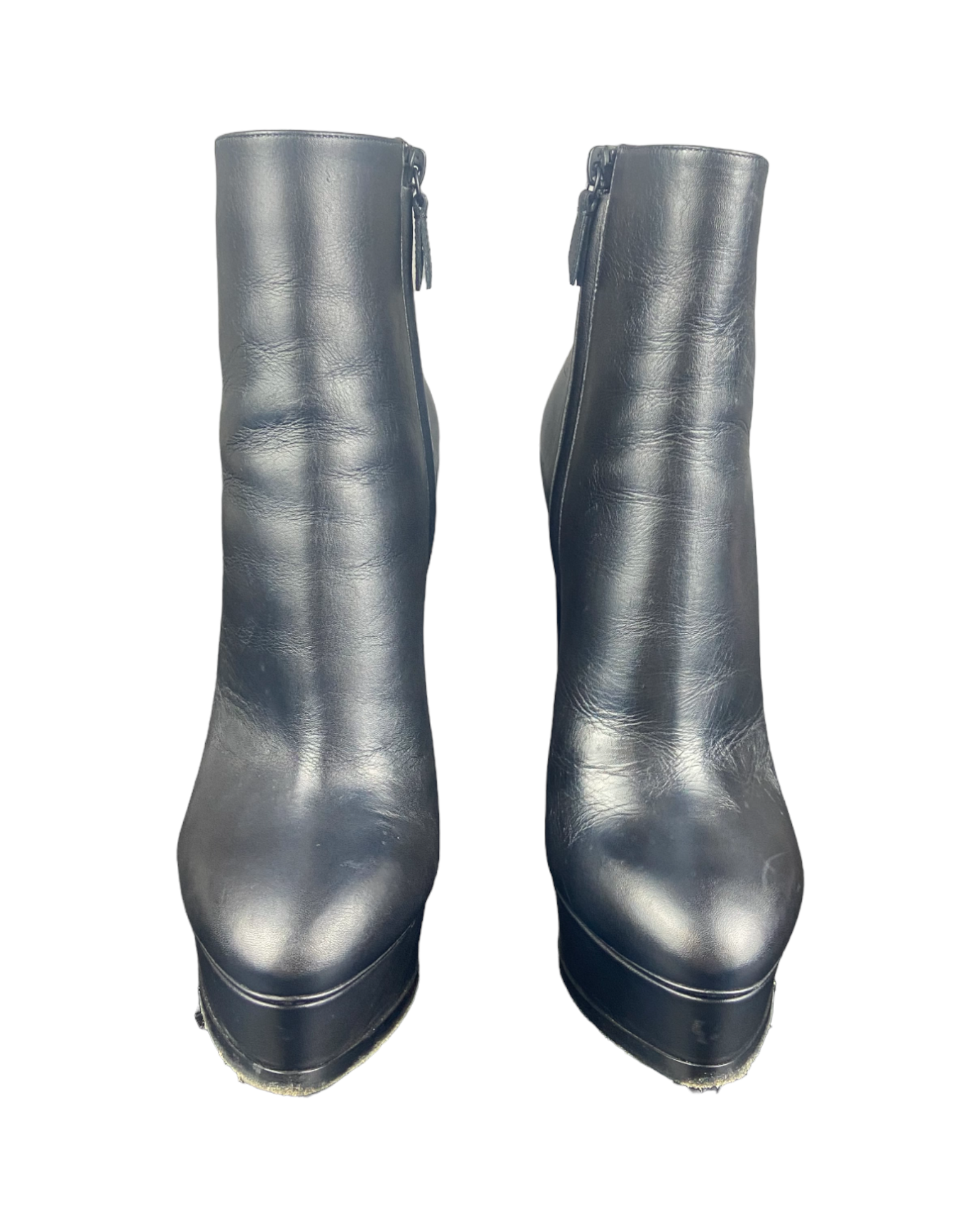 Casadei Leather Platform Heels