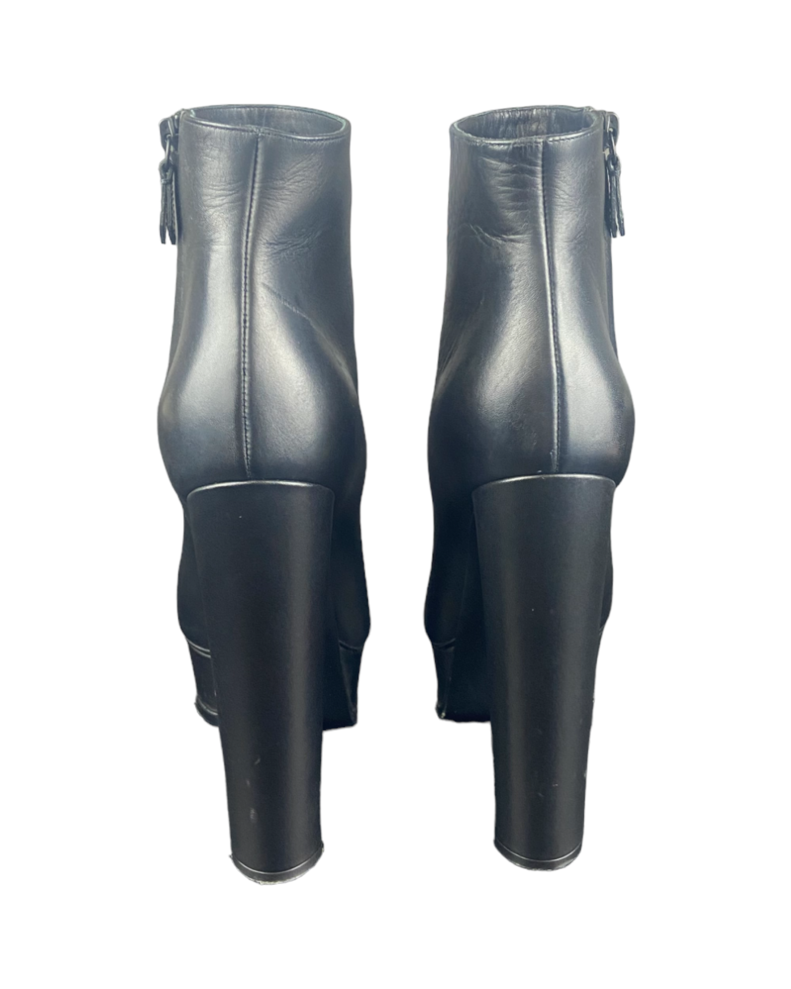 Casadei Leather Platform Heels