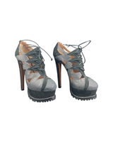 Alaia Platform Black Heels