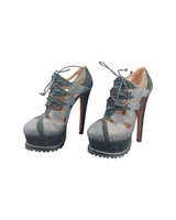 Alaia Platform Black Heels