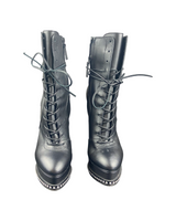 Casadei Leather Black Heels