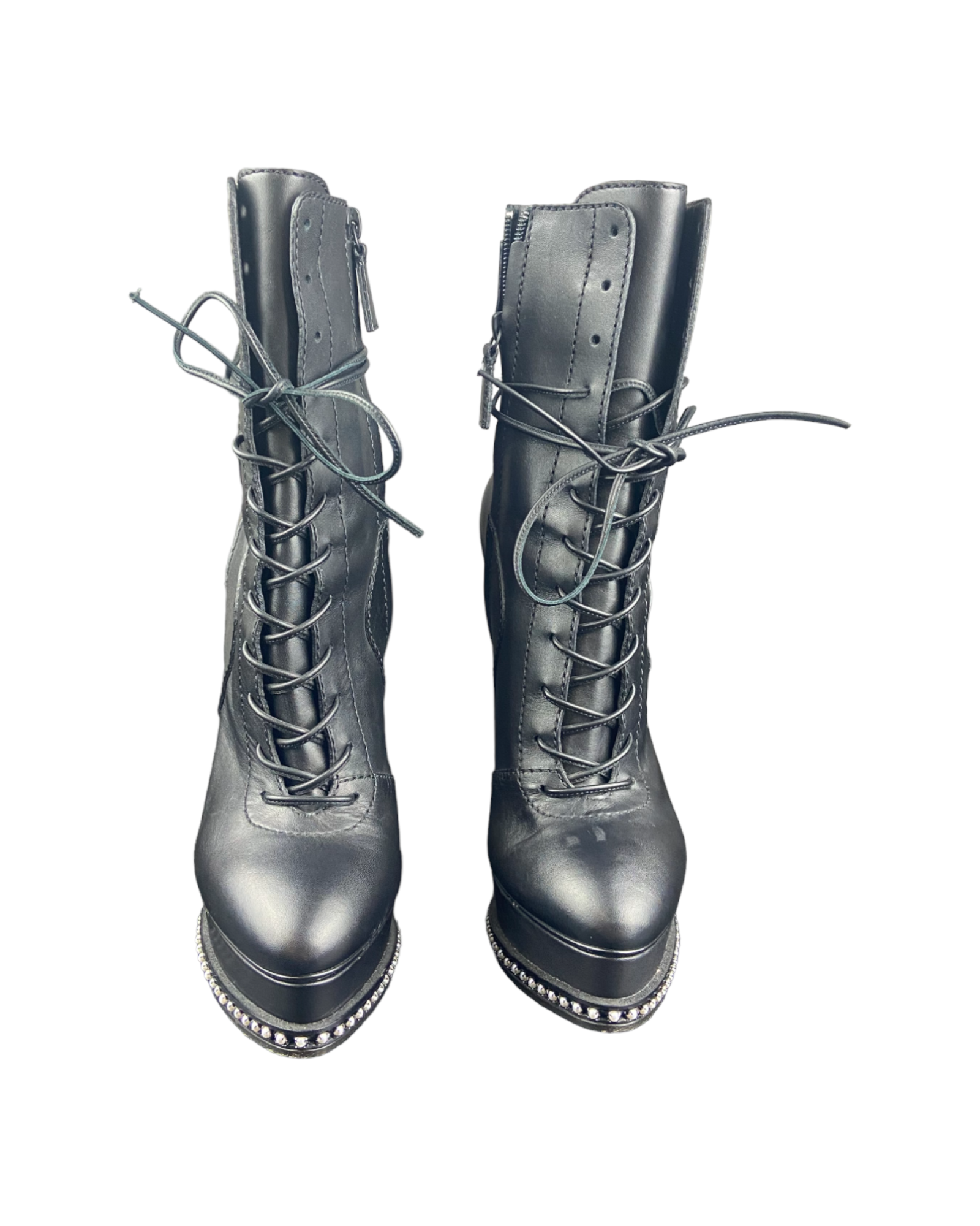 Casadei Leather Black Heels