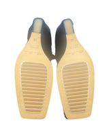 Rick Owens Black Leather Wedge Boots Ankle Platform