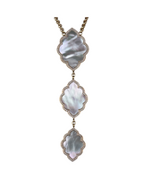 Mother of Pearl Gold Necklace