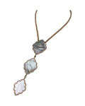 Mother of Pearl Gold Necklace