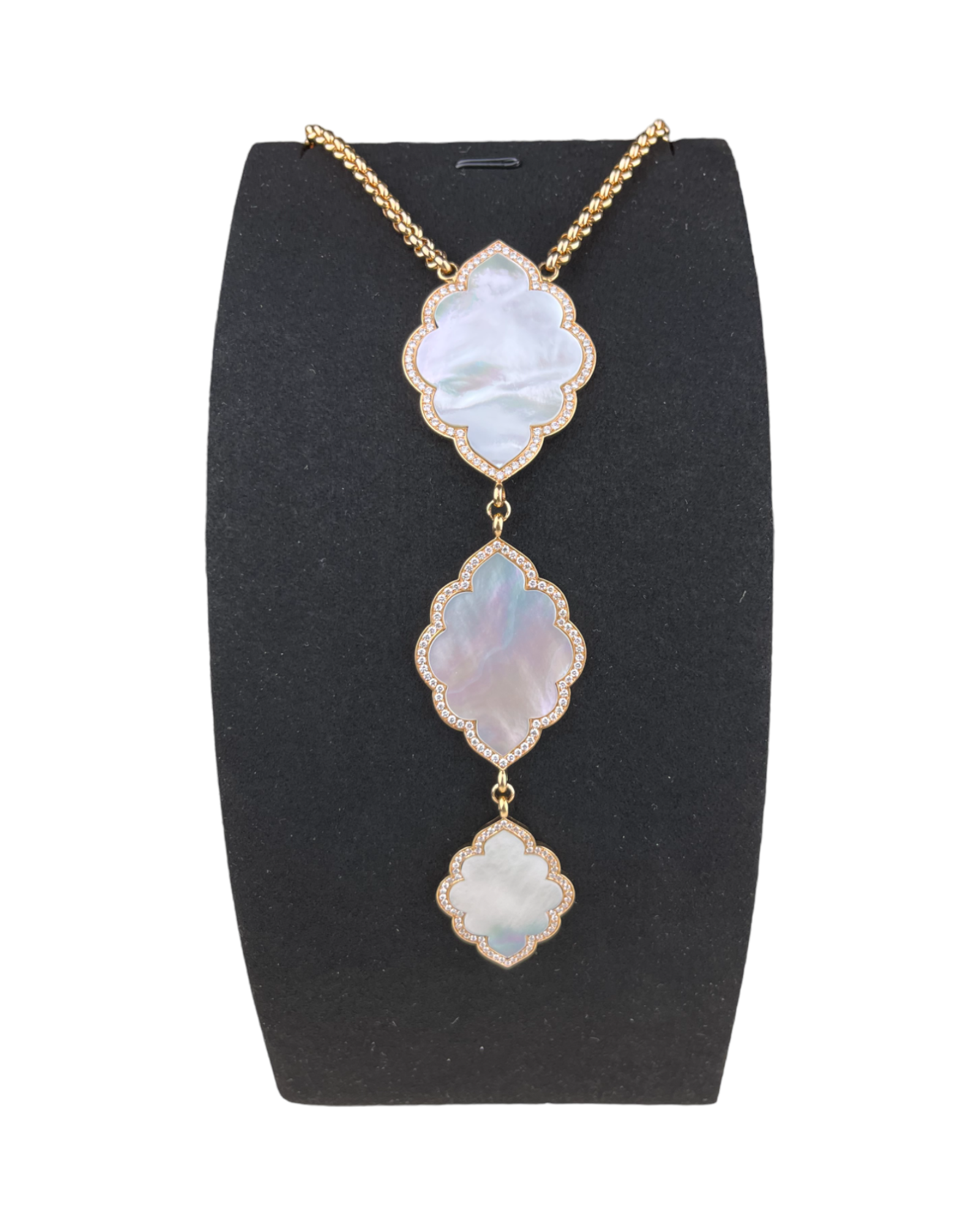 Mother of Pearl Gold Necklace